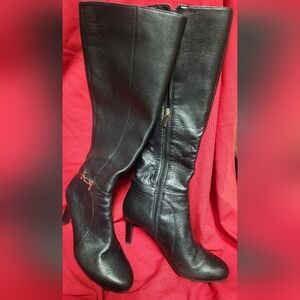 Bandolino Boots Elegant Black Knee-High Women's Boots